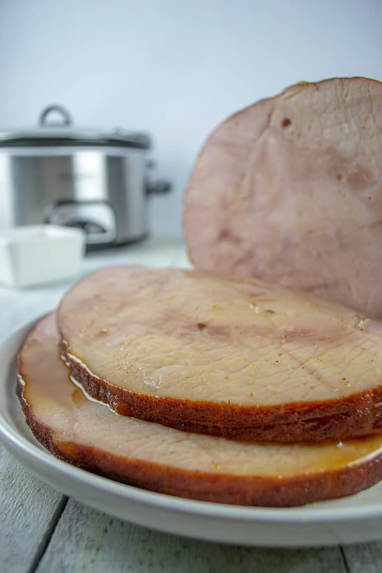 Slow-Cooker Maple-Glazed Ham - Drake Meats